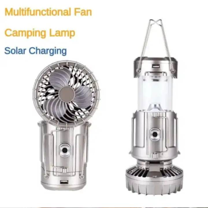 Camping light+fan