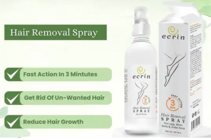 Hair removal spray